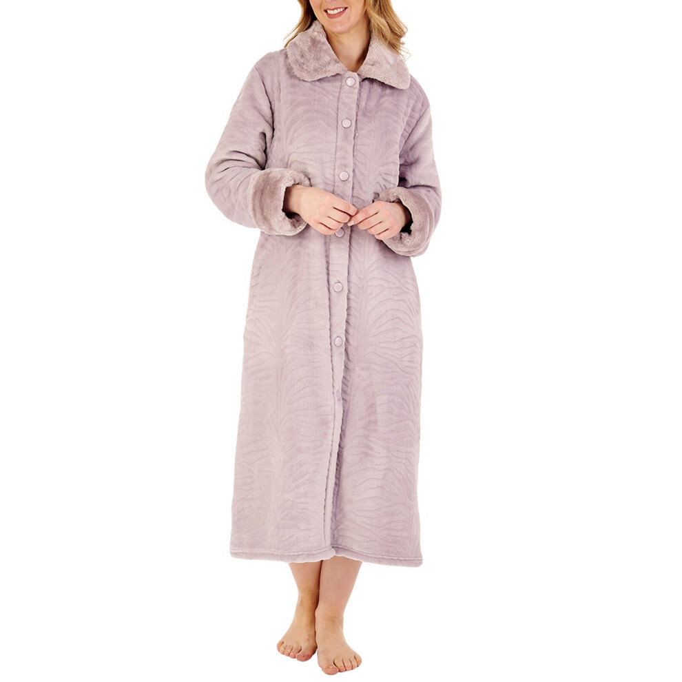 (Grey, XLarge) Slenderella HC88336 Women's Dressing Gown