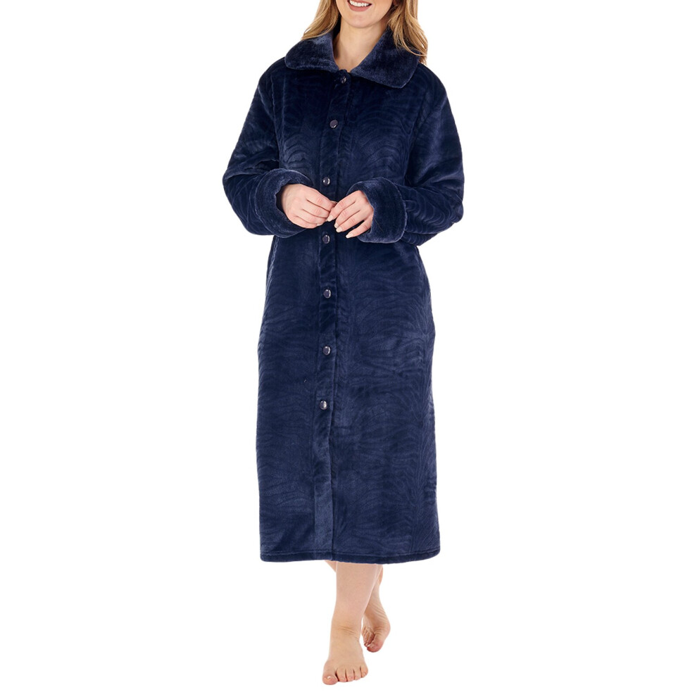 (Petrol, XLarge) Slenderella HC88336 Women's Dressing Gown