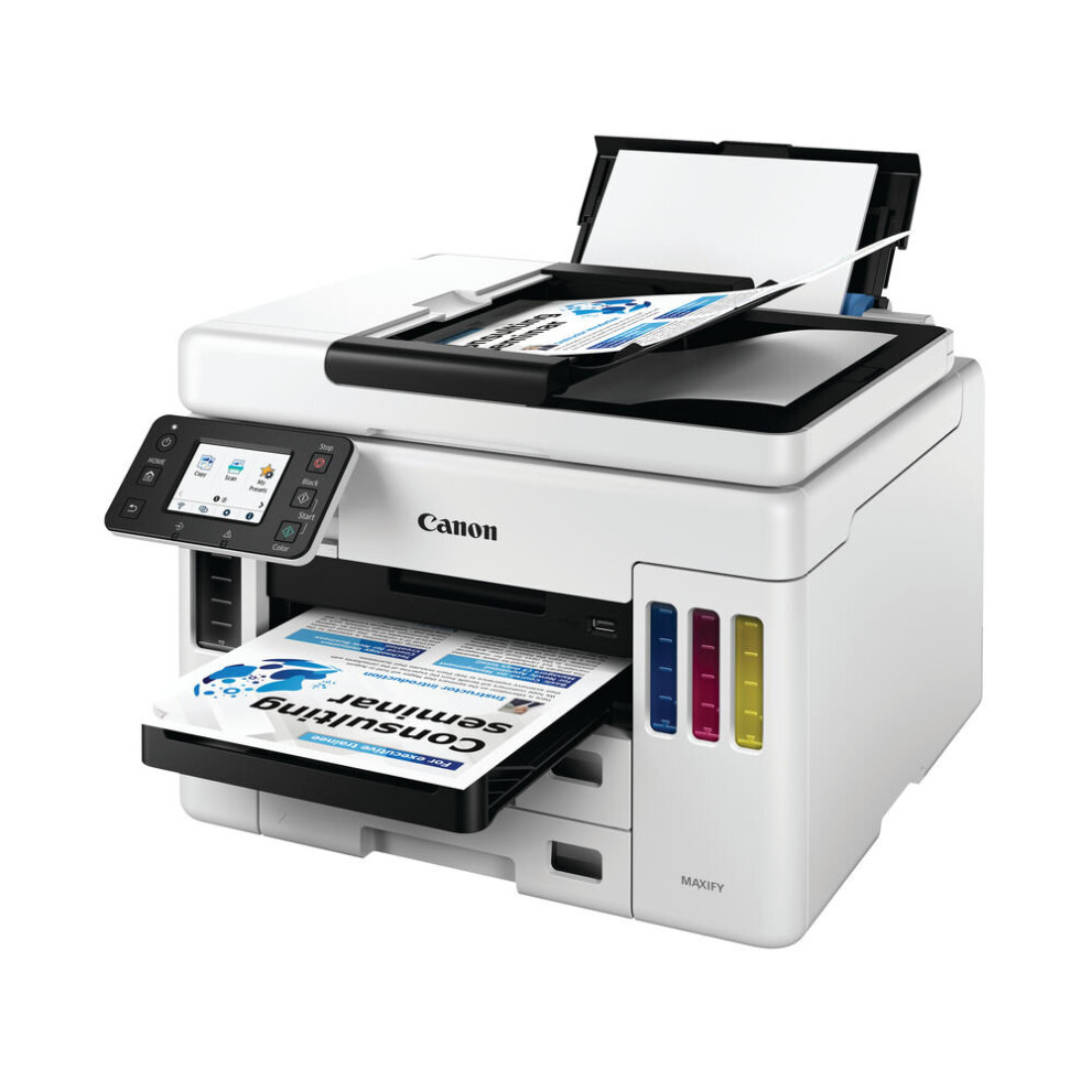 Canon Maxify Gx7050 4In1 Refillable Ink Tank Inkjet Printer 4471C008 Co17362