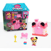 Disney Doorables Mini Playset Minnies Trädgårdshus, Officiellt Licensierade Barnleksaker 5+