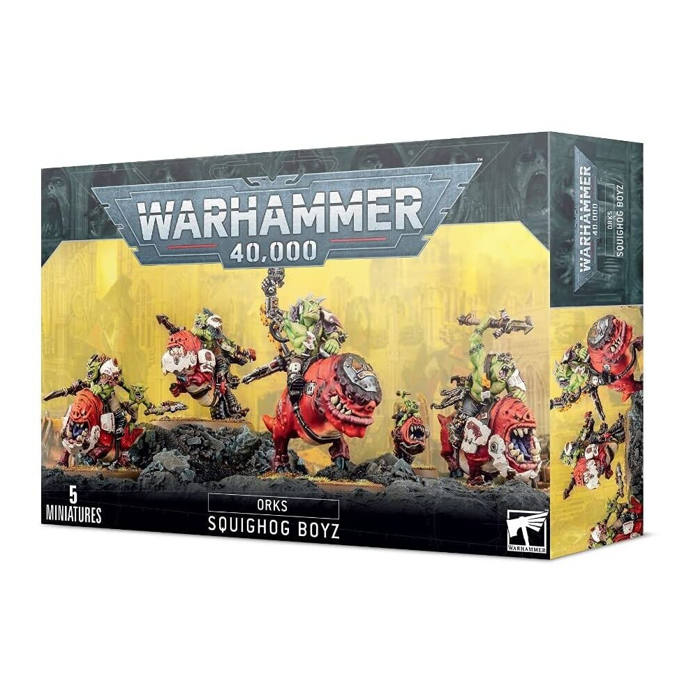 Games Workshop - Warhammer Orkz - Squighog Boyz