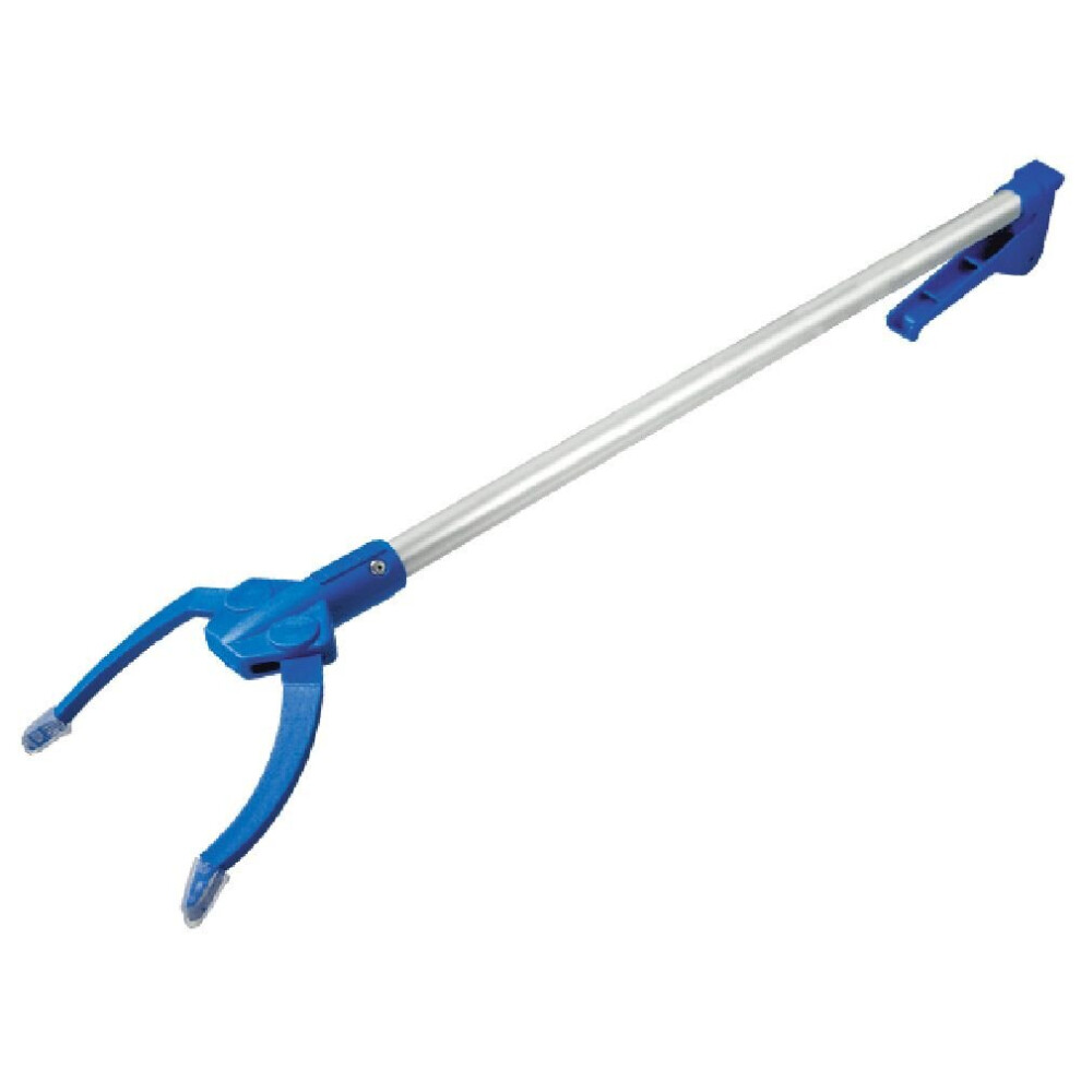 Jansan Extra Long Litter Picker Reacher Grabber 78"