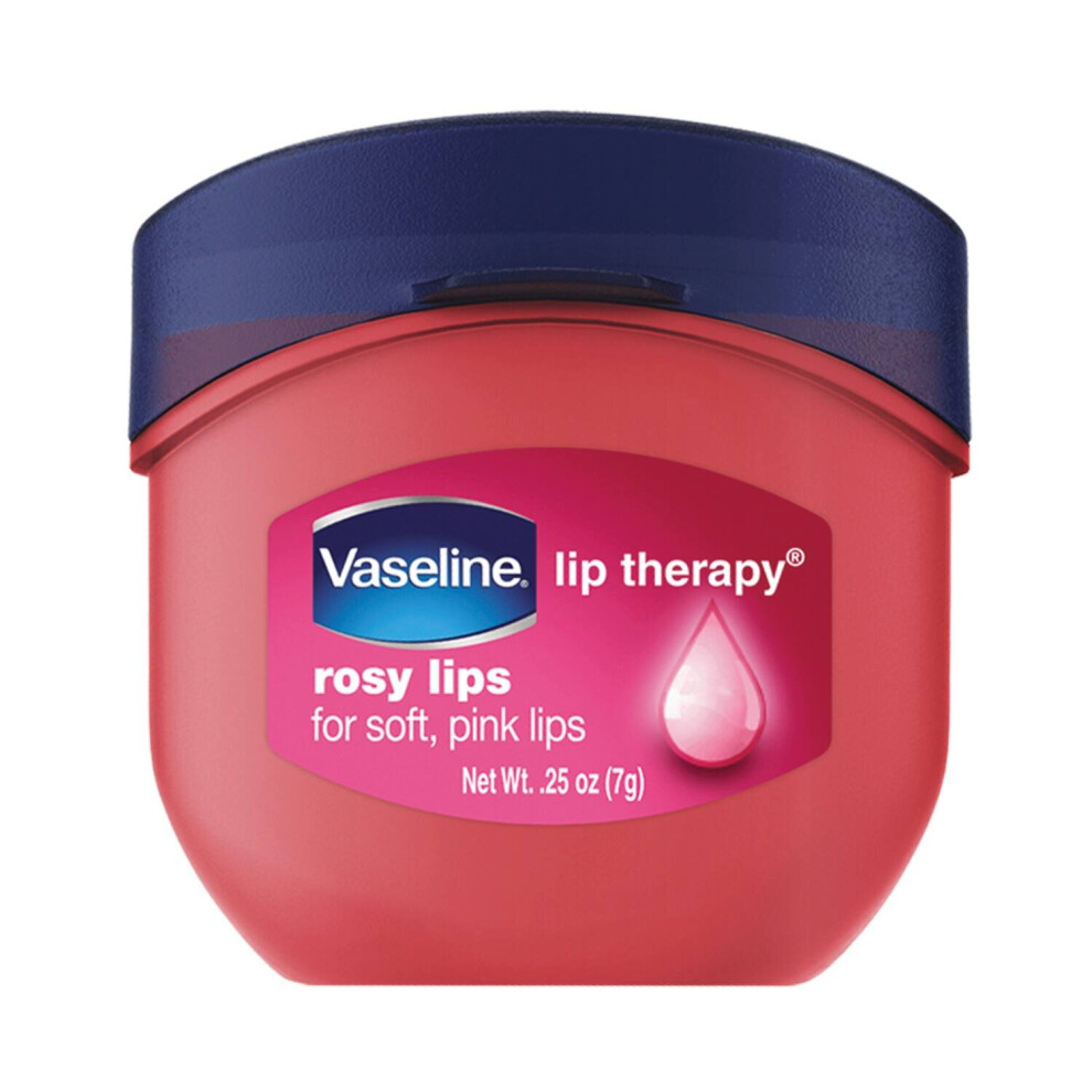 (Rosy Lip) Vaseline Soft Moisturizing Lip Therapy Balm 7g