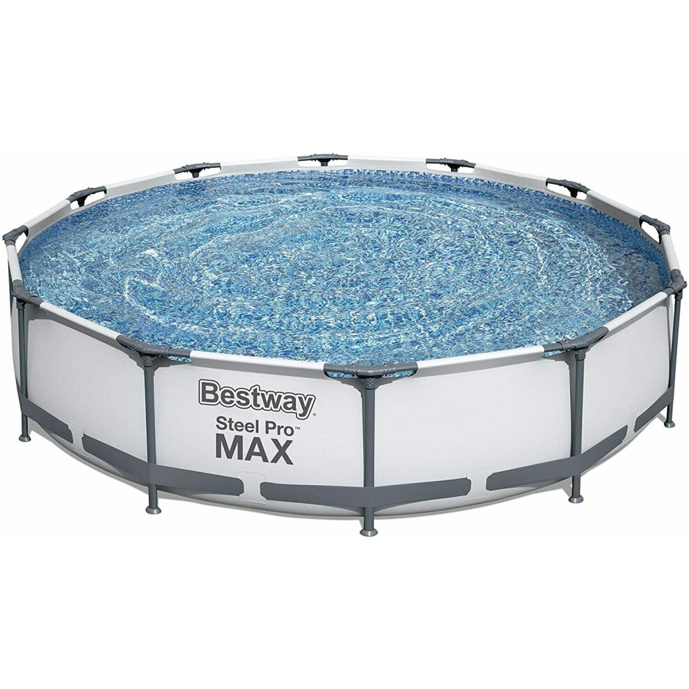 Bestway Piscine 12ft x 30" en acier Pro Frame avec pompe