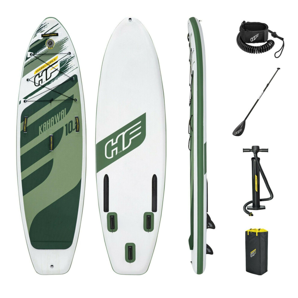 Bestway Inflatable SUP Stand Up Paddle Board Surfboard Hydro-Force Kahawai Set