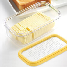 2 in 1 Butter Dish Butter Slicer Cutter with Sealed Lid Butter Keeper Cheese Container Food Storage Candy Box