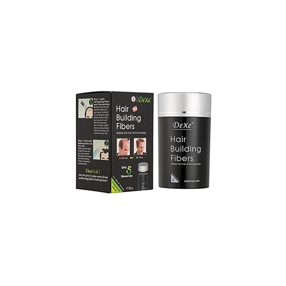 Brown (Light ) Dexe Hair Thickener/Building Fiber For Unisex 22G