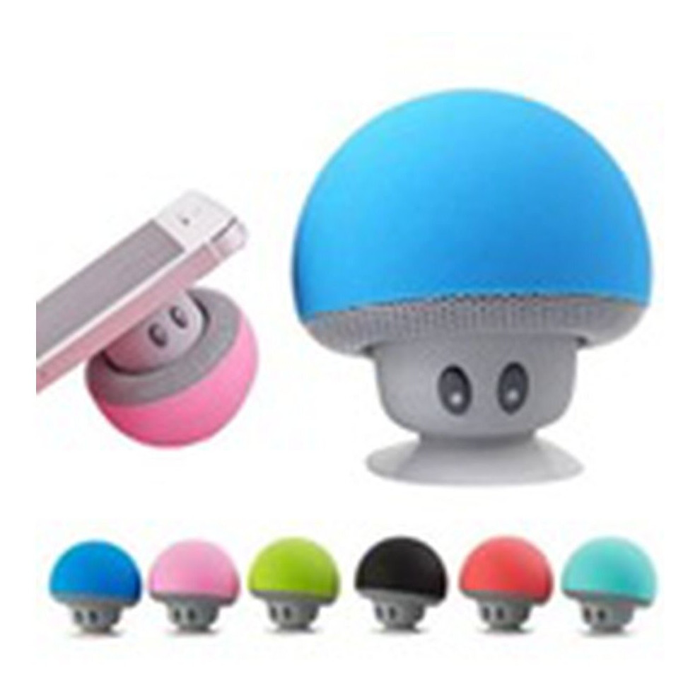 Multifunction Mushroom Shaped 5.0 Mini Wireless Speaker - Black