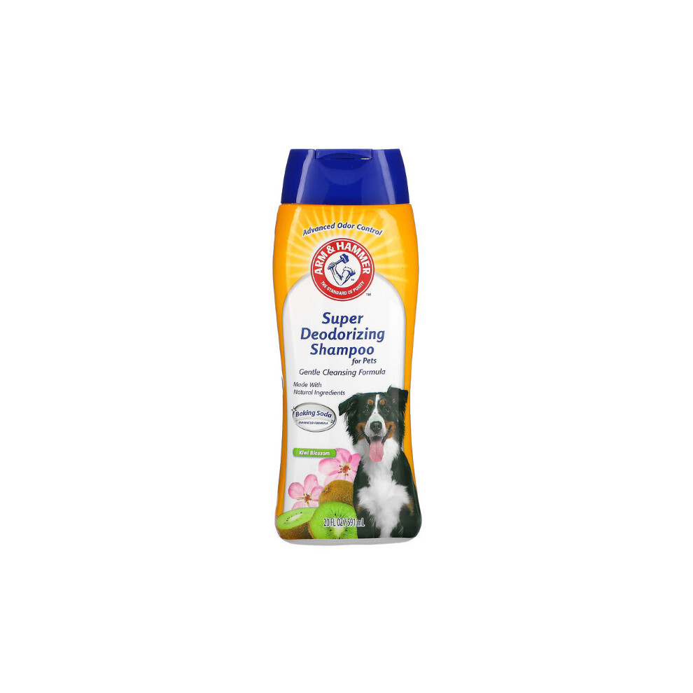 Arm & Hammer, Super Deodorising Shampoo For Pets, Kiwi Blossom, 591ml