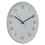 Premier Housewares Oval Wall Clock With Silver Finish, Durable Construction Wall Clock For Kitchen, Versatile Clock For Outdoor 1