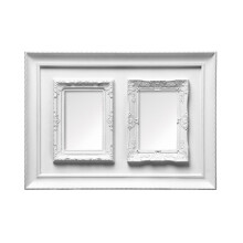 Premier Housewares 2 Photo White Plastic Multi Photo Frame