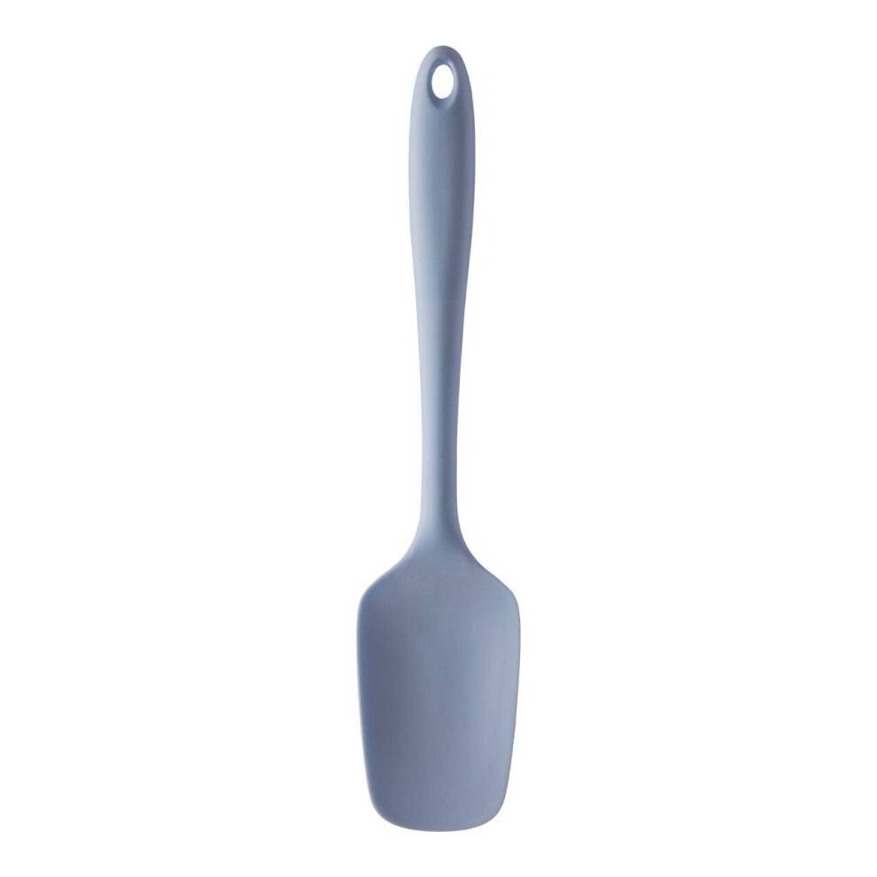 Light Blue Silicone Turner,Heat-Resistant Kitchen Spatula,Non-Stick Silicone Turner,BPA-Free Cooking Utensil