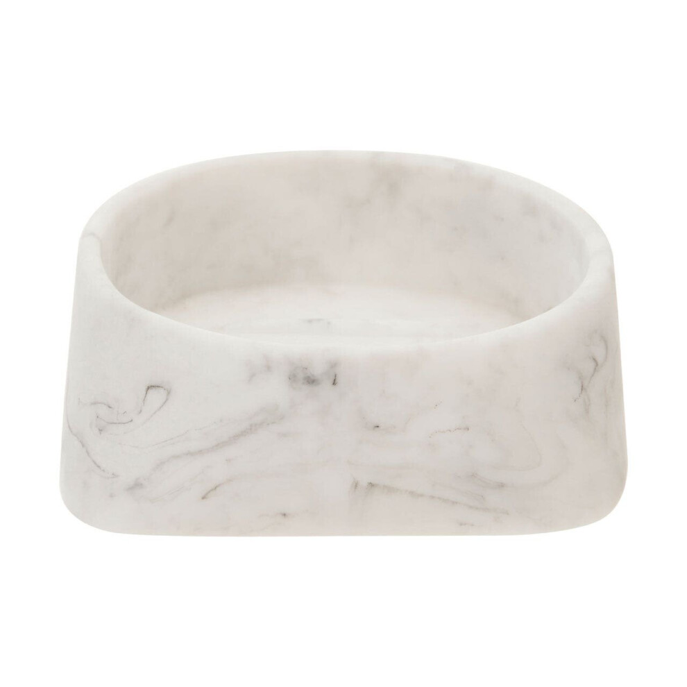 Premier Housewares Soap Dish Durable Dishes For Bathroom Grey Soap Dish With Drainage Polyresin Dish Soap Dish 9 x 4 x 10-image-OPC-P8GMYSZ-NEW