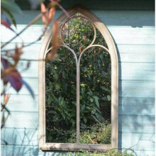 Extra Large Garden Wall Mirror Sand Arch Outdoor Vintage 3ft8 x 2ft 112 x 61cm