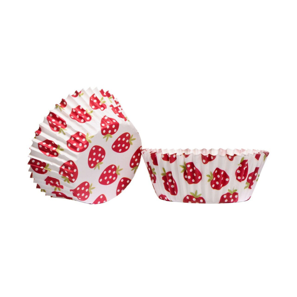 Premier Housewares Strawberry 60pcs Medium Cupcake Cases
