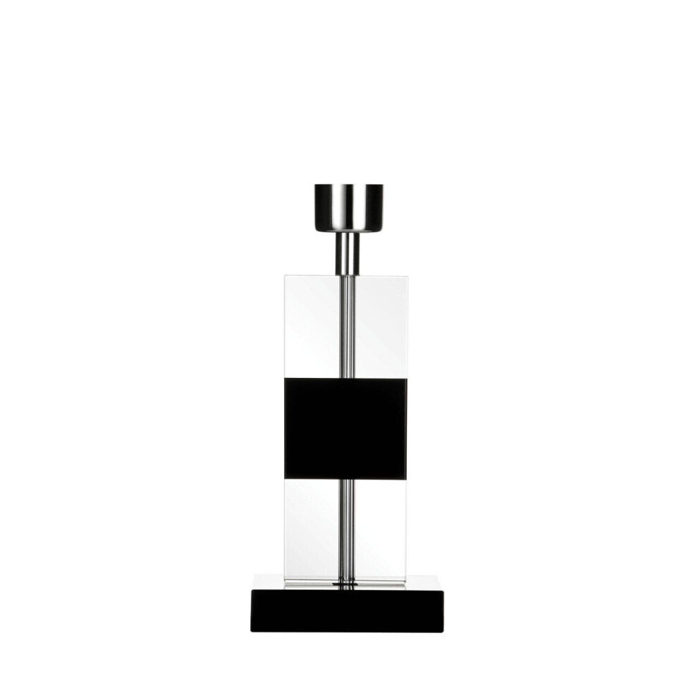 Premier Housewares Crystal Lamp Base Black