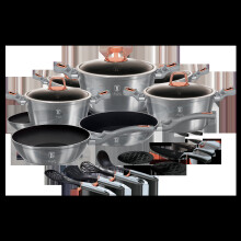 (Moonlight Collection) Berlinger Haus 17 Pcs Cookware Set