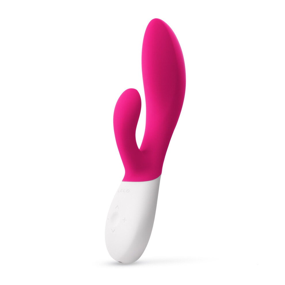 LELO INA WAVE 2 Rabbit Massager Cerise for Women, 12 Vibrations