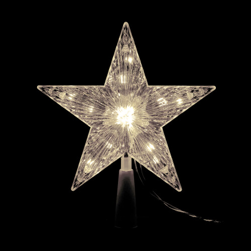 The Christmas Workshop 89399 18cm LED Star Christmas Tree Topper 2