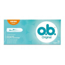 O.B. Original, tampony higieniczne, Super, 16 sztuk