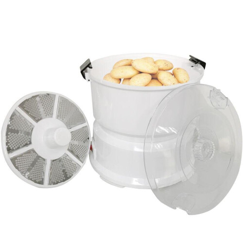 Hometronix Electric 1kg Potato Peeler Automatic Cutter Slicer Machine 1