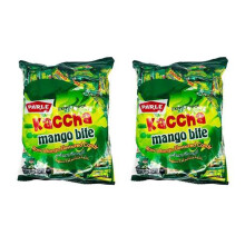 (Pack of 2) Parle Kachha  Bite 291g - Made with The Goodness Of Real Raw Mangoes