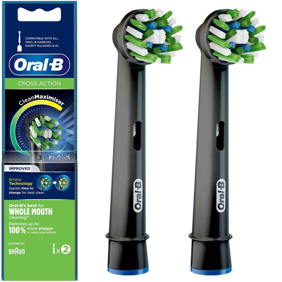 Oral-B CrossAction Electric Toothbrush Replacement Head CleanMaximiser