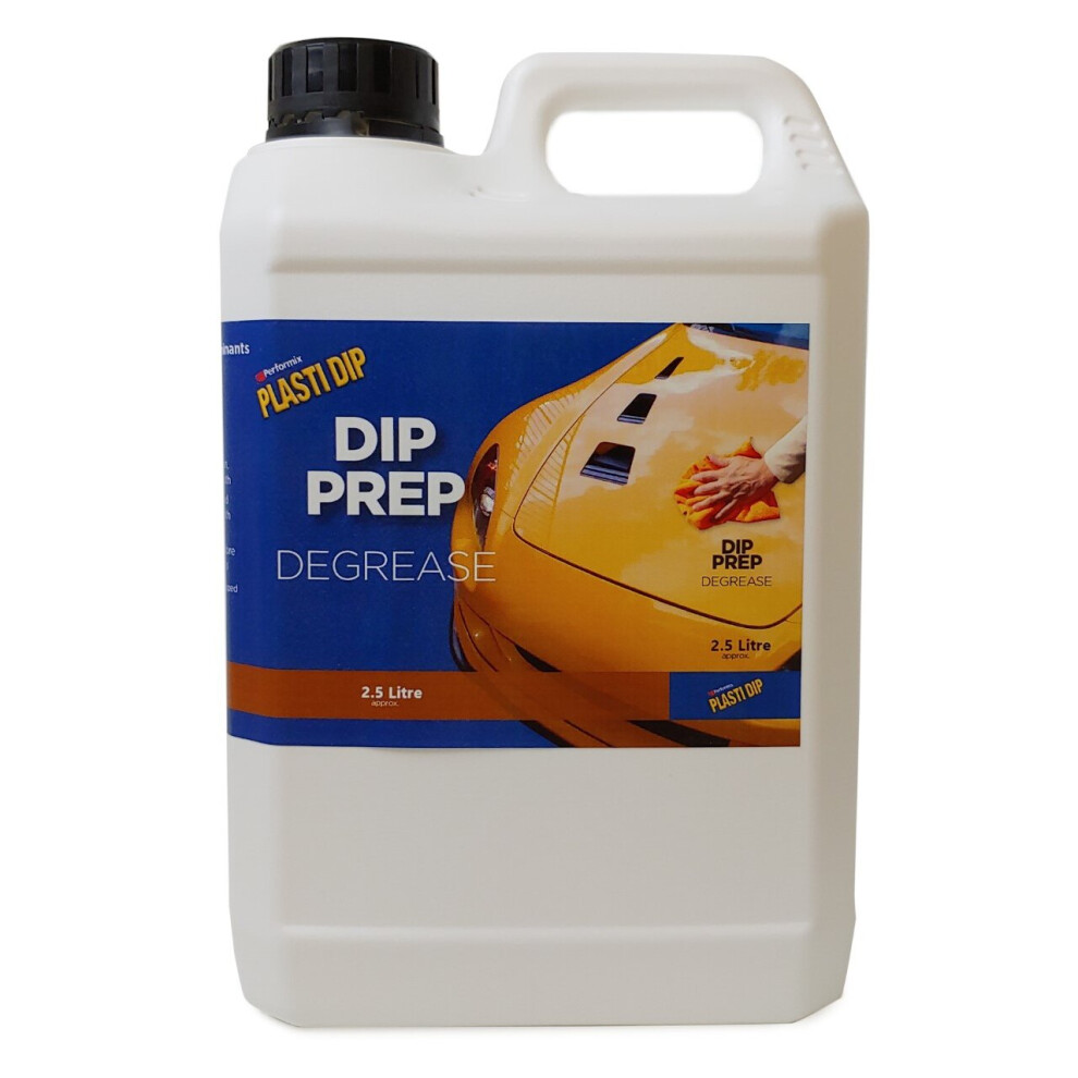 (2.5 Litre) Dip Care - DIP PREP (DEGREASER) - Surface Cleaner for use before Plasti Dip