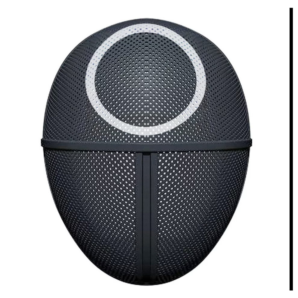 Yus Toys Online Shop Unisex Toddler Black (Circle Squid Game Soldier) Yus Toys - Netflix Squid Game Face Mask Costume Masks