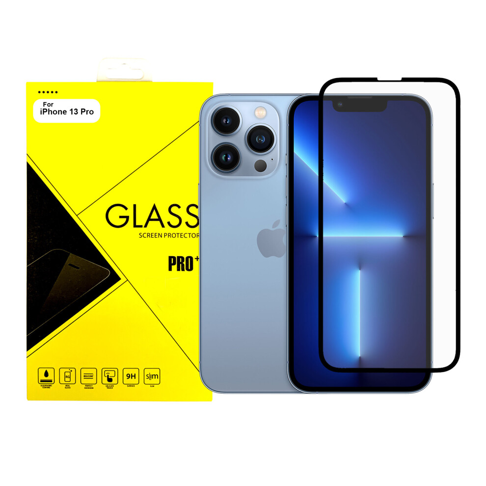 Tempered Glass Full Coverage Screen Protector Apple iPhone 13 Pro