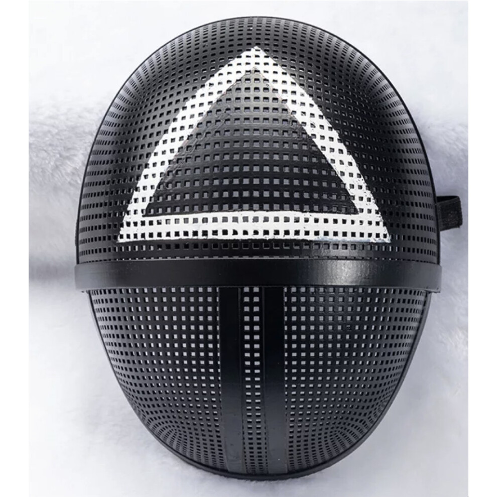 Yus Toys Online Shop (Triangle Squid Game Soldier) Yus Toys - Netflix Squid Game Face Mask Costume Masks