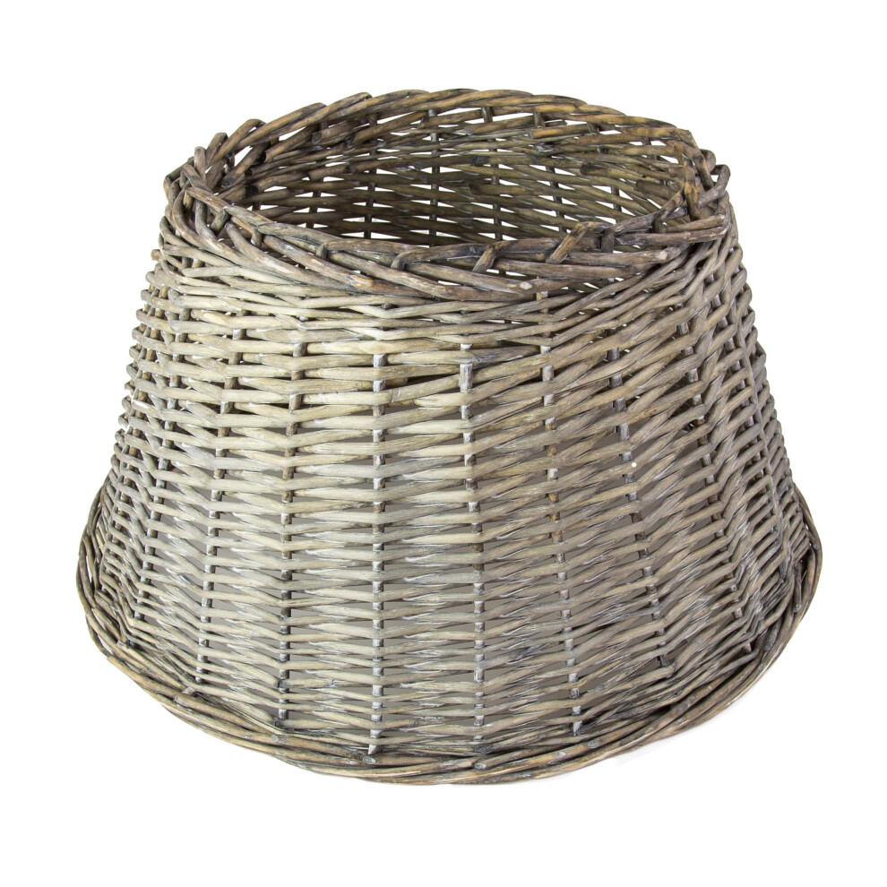 The Christmas Workshop 70269 Willow Christmas Tree Skirt | 50cm Base-image-OPC-P5MZ9P9-NEW