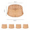 The Christmas Workshop 70229 Folding Willow Christmas Tree Skirt | 60cm Base 4