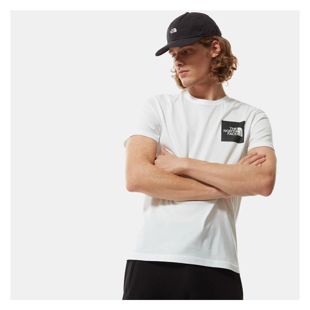 (S) Men's The North Face Fine T-Shirt TNF White