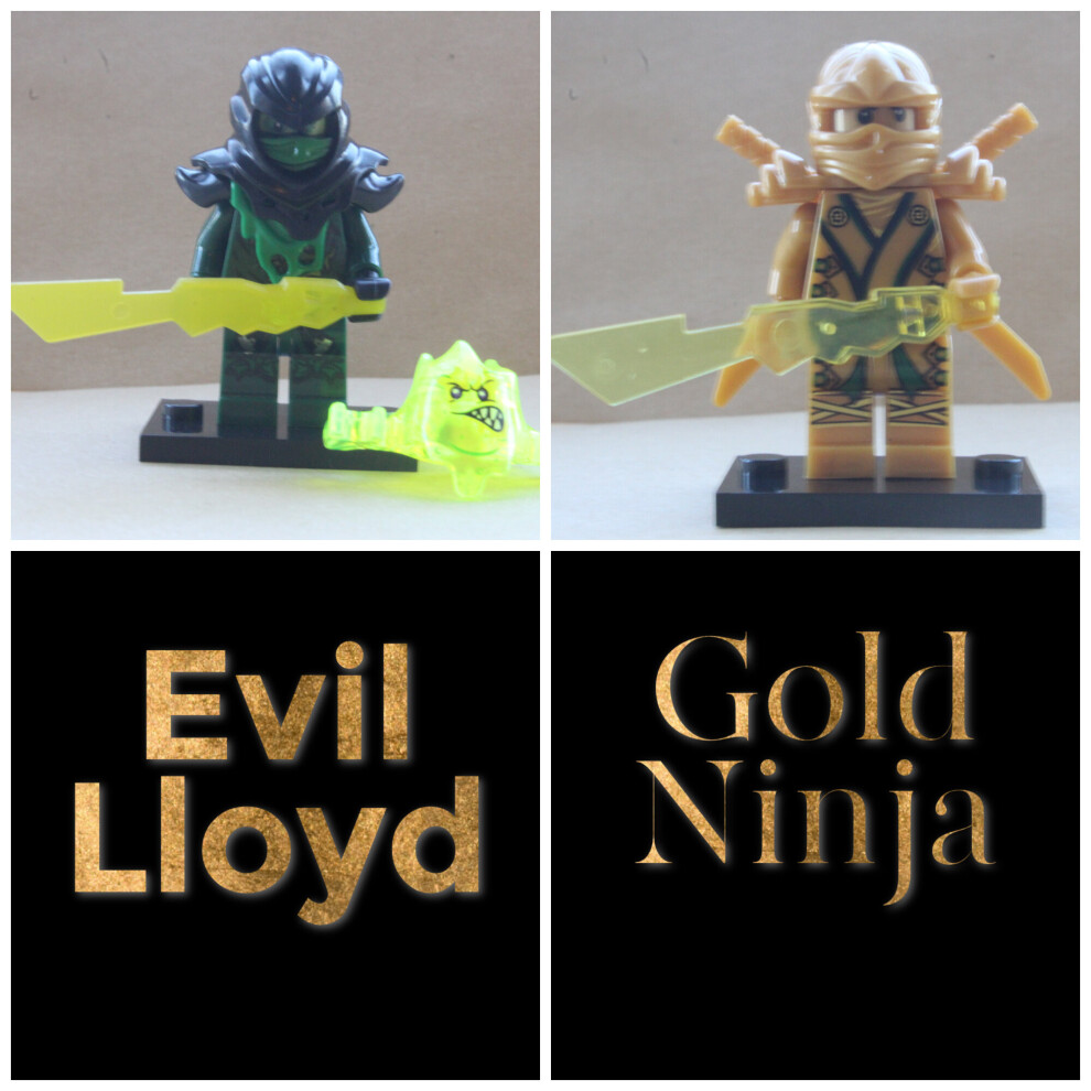 Lego ninjago evil green ninja minifigure sale