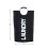 Panier à linge pliable en tissu pliable Noir 8