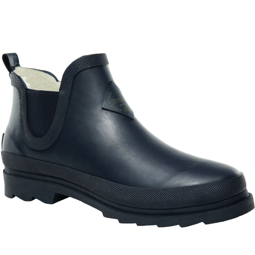 (3 UK, Navy) Regatta Womens Harper Cosy Outdoor Waterproof Ankle Wellies Boots - Navy