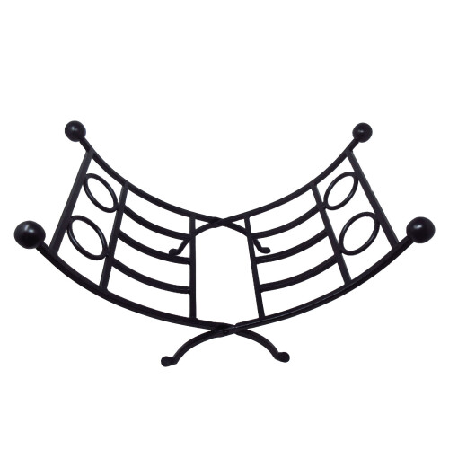 Cast Iron Roden Log Holder Basket 1