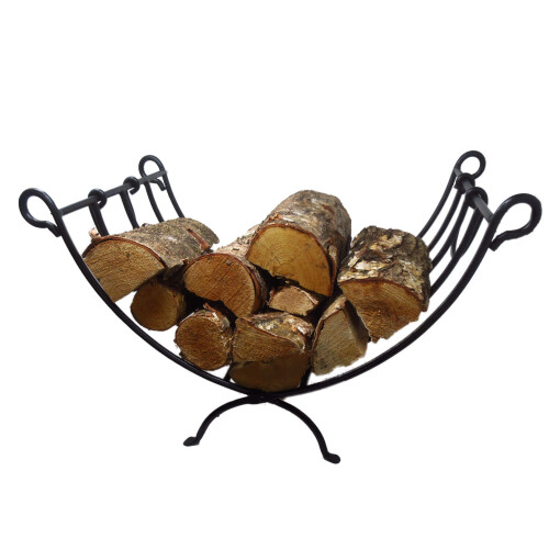 Large Westling Cast Iron Log Holder 2