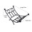 Cast Iron Roden Log Holder Basket 3