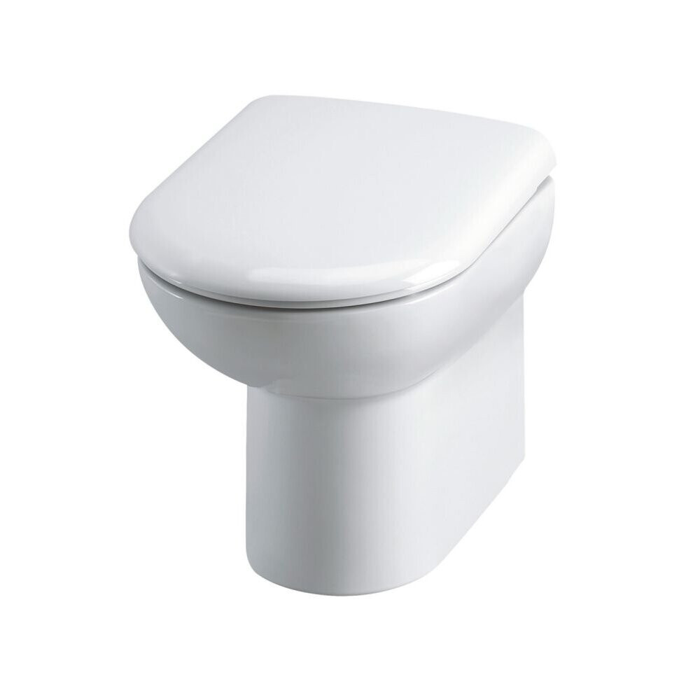 Linton Back To Wall Toilet Pan And Soft Close Seat