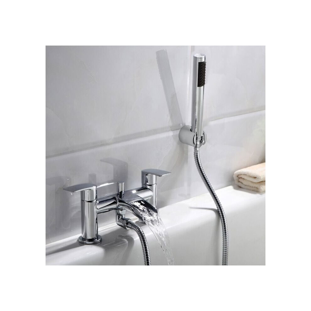 Virgo Bathroom Waterfall Bath Shower Mixer Tap