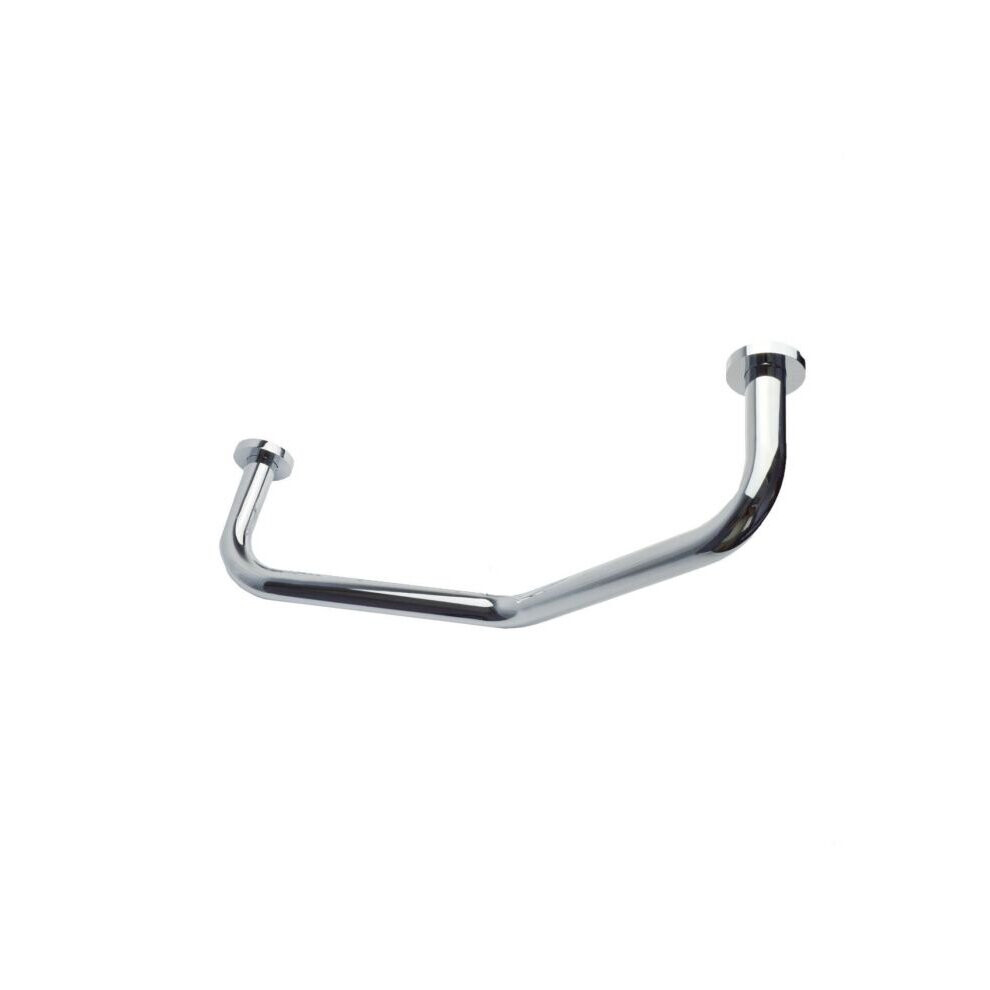 Nes Home Bathroom Angled Grab Bar - 370Mm