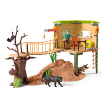 Estación de Aventura Ranger de Schleich Wild Life, Multicolor
