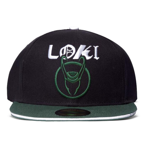 Marvel Loki Logo Snapback Baseball Cap