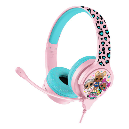 L.O.L. Surprise! Let's Dance Interactive Study Premier Children's Headphone with Boom Microphone