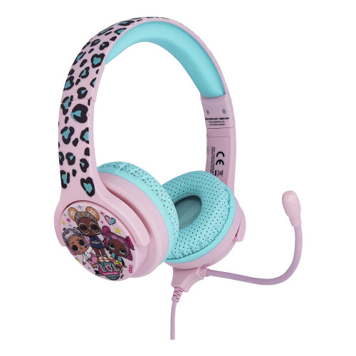 L.O.L. Surprise! Let's Dance Interactive Study Premier Children's Headphone with Boom Microphone 1