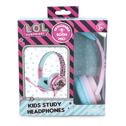 L.O.L. Surprise! Let's Dance Interactive Study Premier Children's Headphone with Boom Microphone 2