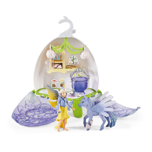 Schleich Schleich bayala, Μαγικά παιχνίδια με μονόκερους και νεράιδες, Σετ κτηνίατρου Blossom, 5+ ετών