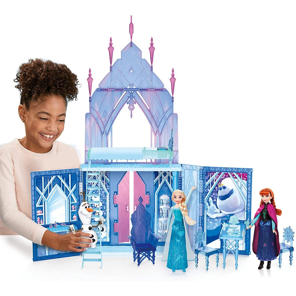 Disney Frozen Frozen Frozen 2 Elsas Fold And Go Ice Palace
